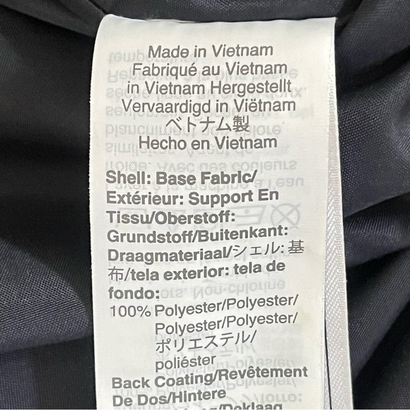 J Crew Factory Women Small Blue Quilted Vest Puffer Navy Snap Close AP678‎ 36” - Picture 11 of 11